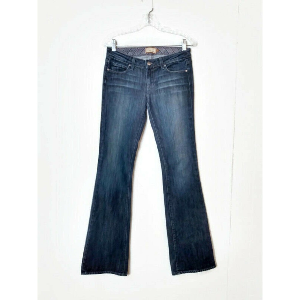 Paige 27 Laurel Canyon Low Rise Boot Cut Jeans